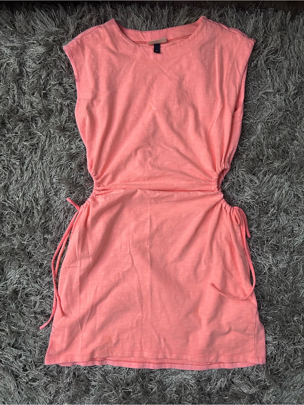 Universal Thread Coral Pink Side-Tie Mini Dress